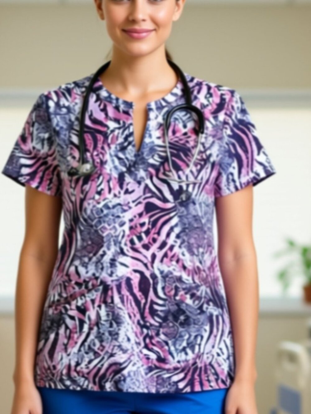 Healing Hands Scrub Top Size  Small NWOT (J2)